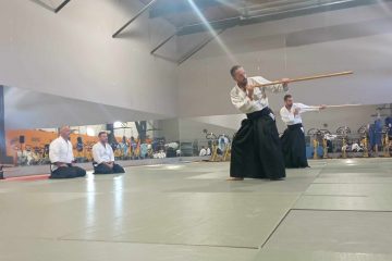 Na prvom ovosezonskom aikido yudansha treningu održana polaganja za crne pojaseve
